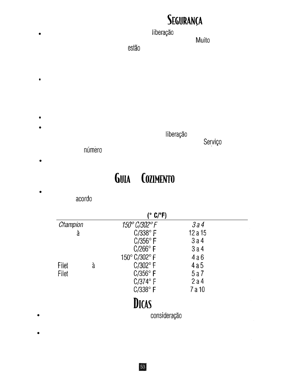 Os f, Uplo, Rocar | Iltros, Ampa, Ranca, Istema de, Iltro | Oster 3246 User Manual | Page 52 / 60