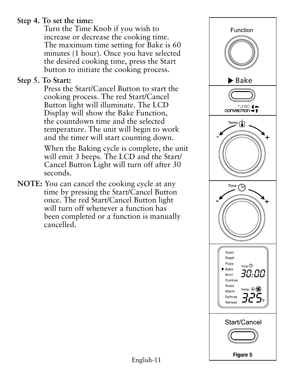 Oster Digital Countertop TSSTTVDFL1 User Manual | Page 11 / 43