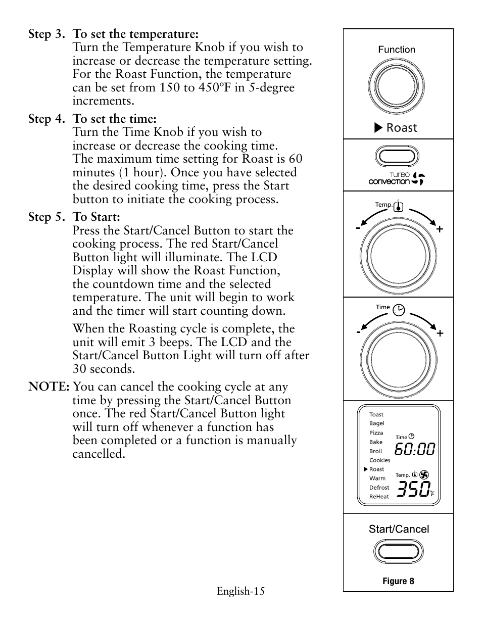 Oster Digital Countertop TSSTTVDFL1 User Manual | Page 15 / 43