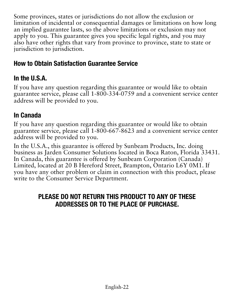 Oster Digital Countertop TSSTTVDFL1 User Manual | Page 22 / 43