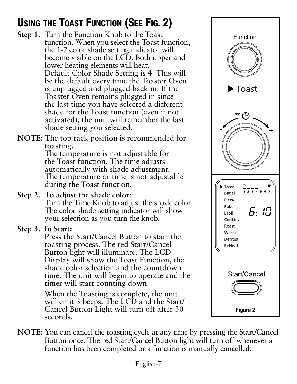 Oster Digital Countertop TSSTTVDFL1 User Manual | Page 7 / 43