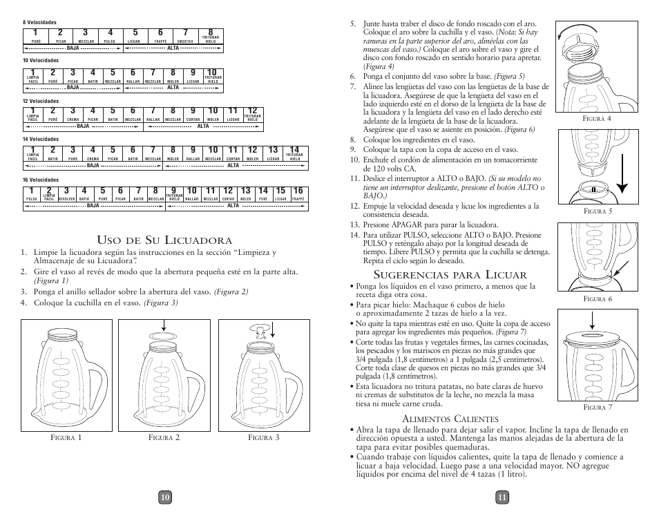 Oster Blender User Manual | Page 6 / 10