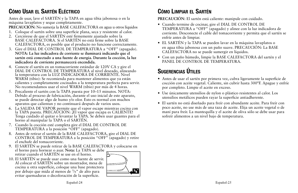 Oster Fryer User Manual | Page 13 / 20