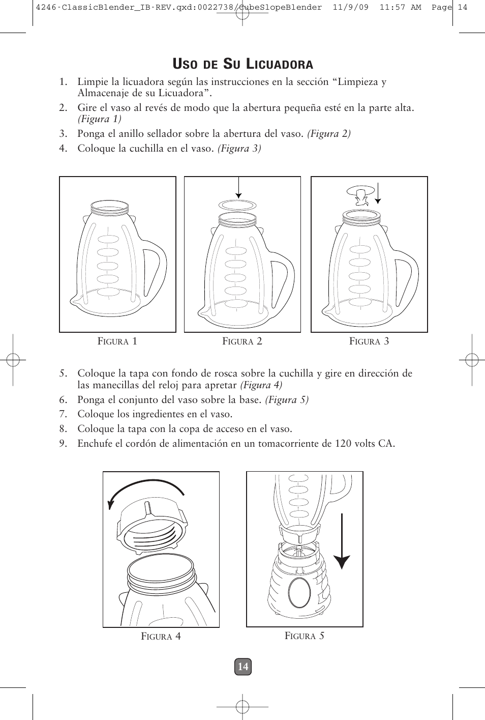 Oster 114279-009 User Manual | Page 15 / 22