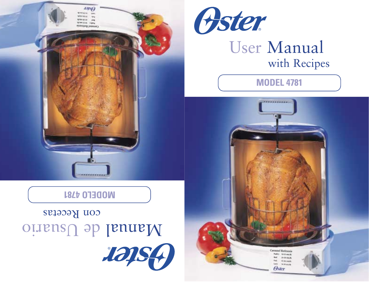 Oster 4781 User Manual | 27 pages