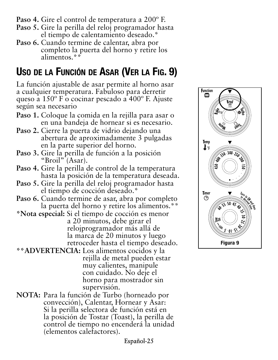 Oster TSSTTVCG01 User Manual | Page 25 / 36