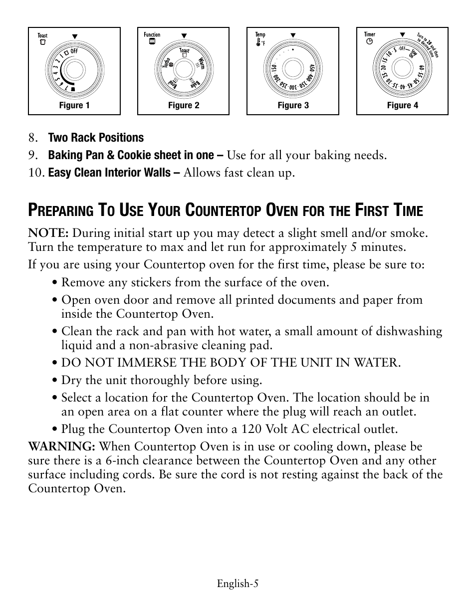 Oster TSSTTVCG01 User Manual | Page 5 / 36