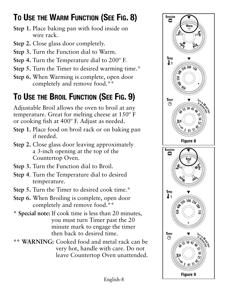 Oster TSSTTVCG01 User Manual | Page 8 / 36