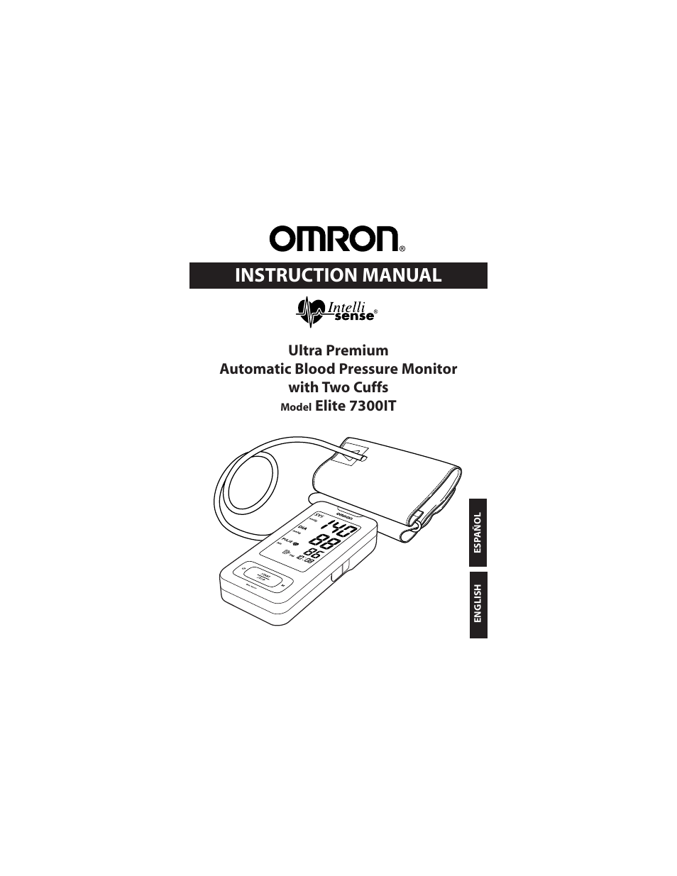 Omron Healthcare ELITE 7300IT User Manual | 92 pages