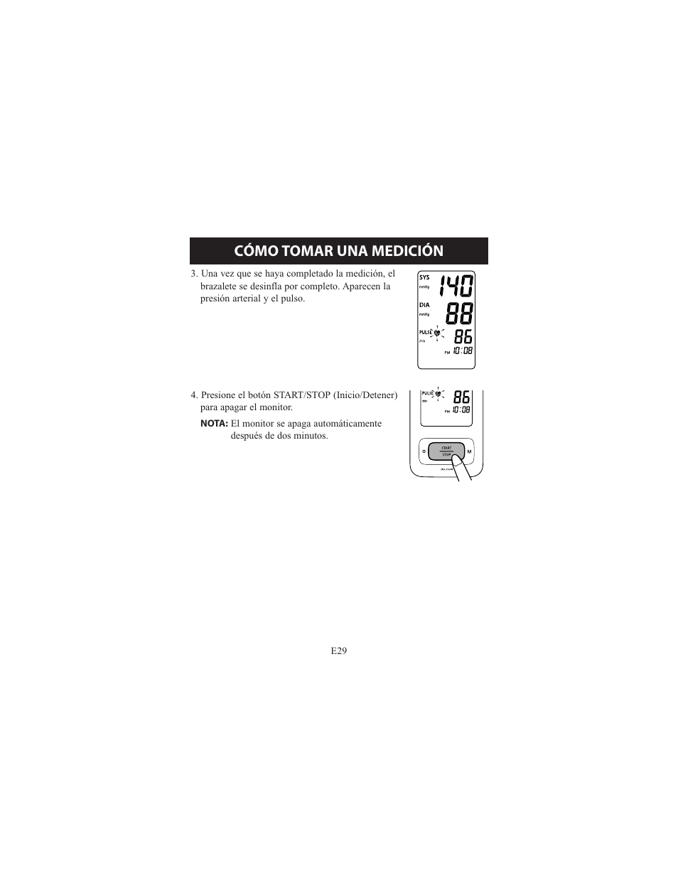 Cómo tomar una medición | Omron Healthcare ELITE 7300IT User Manual | Page 75 / 92