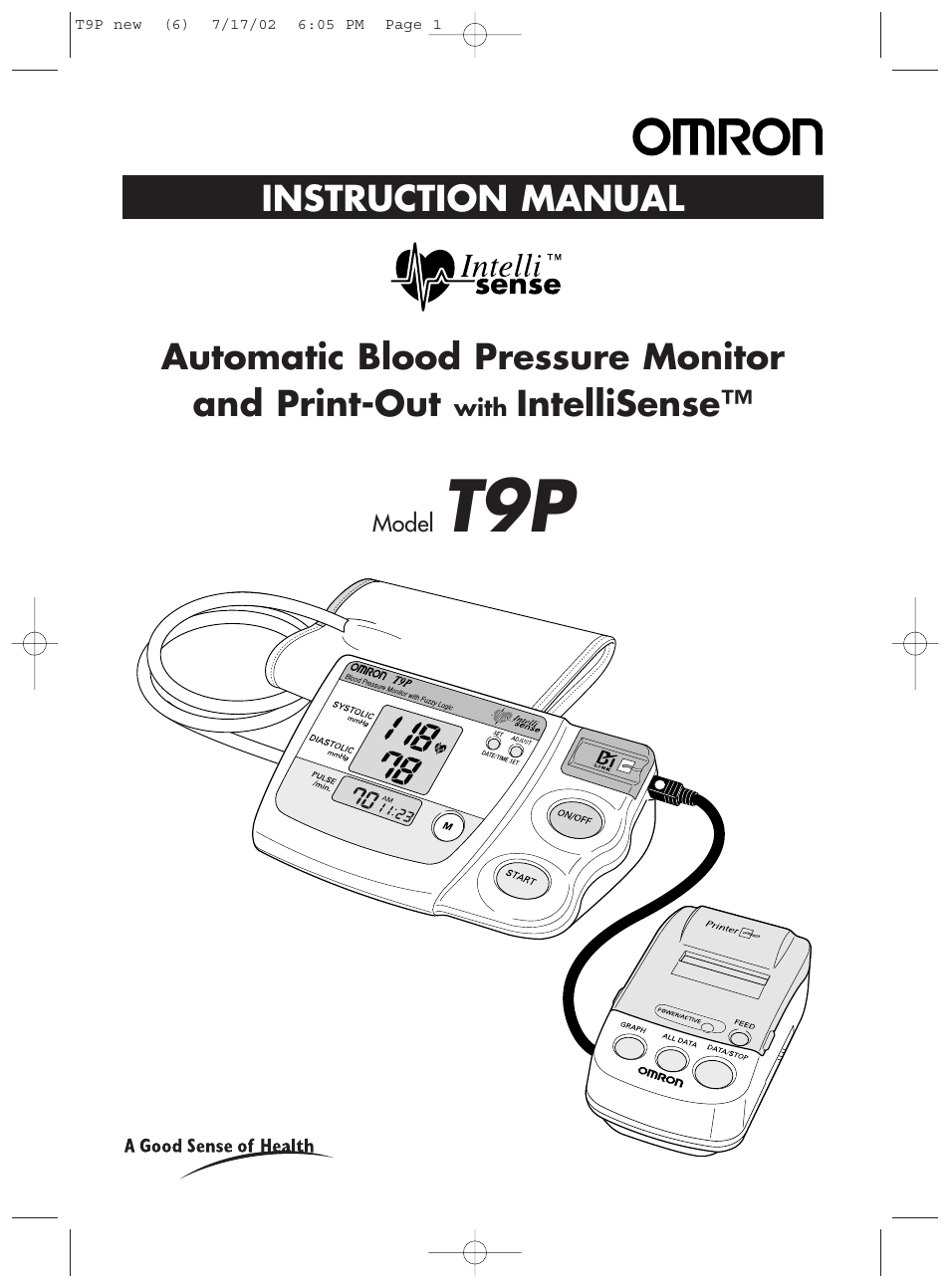 Omron Healthcare T9P User Manual | 28 pages