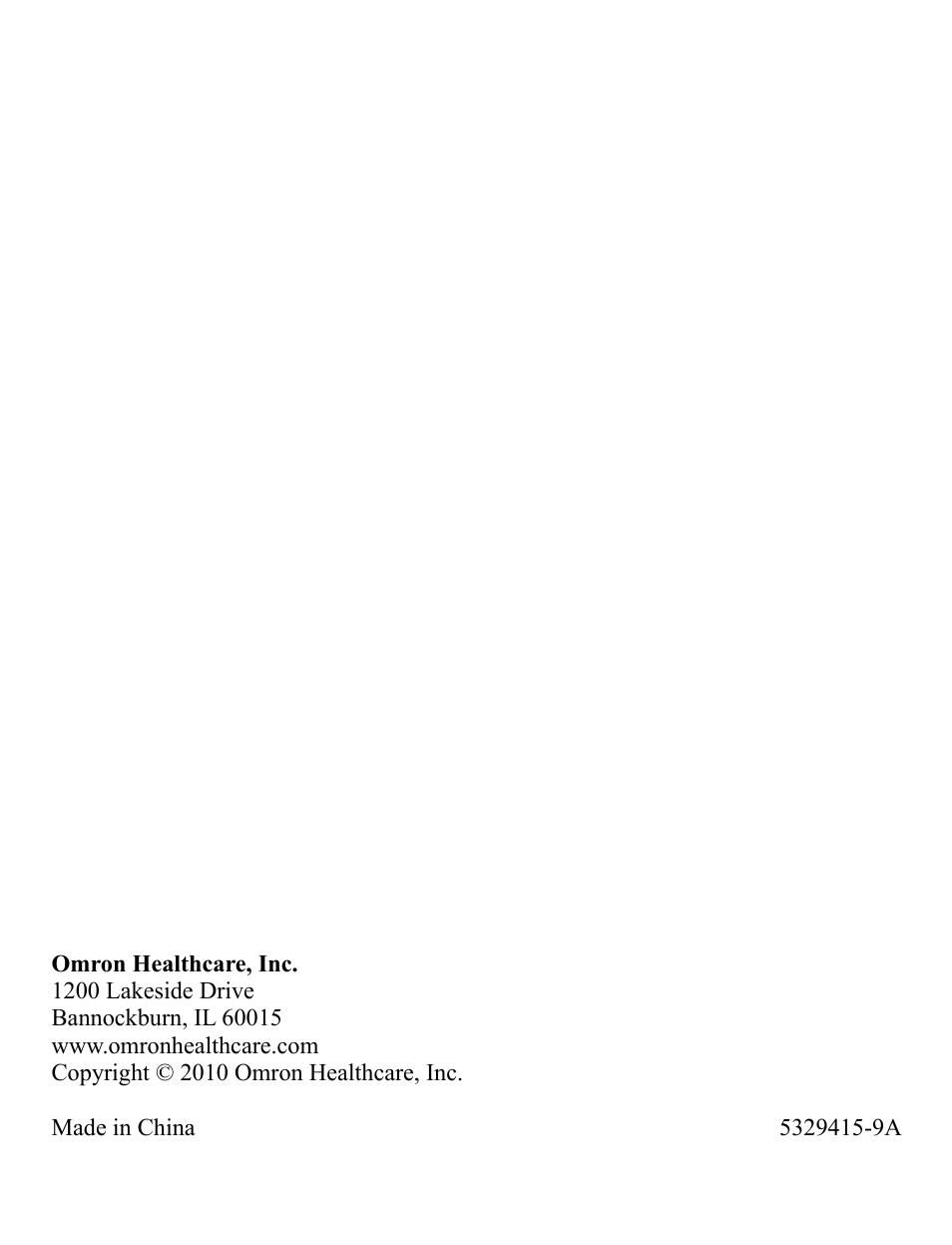 Omron Healthcare BP652 User Manual | Page 30 / 30