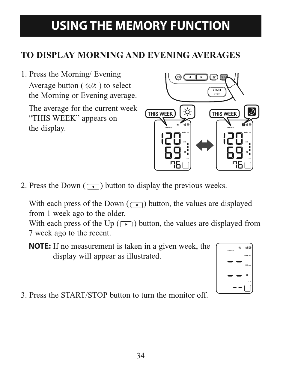 Omron Healthcare INTELLISENSE BP760 User Manual | Page 34 / 44