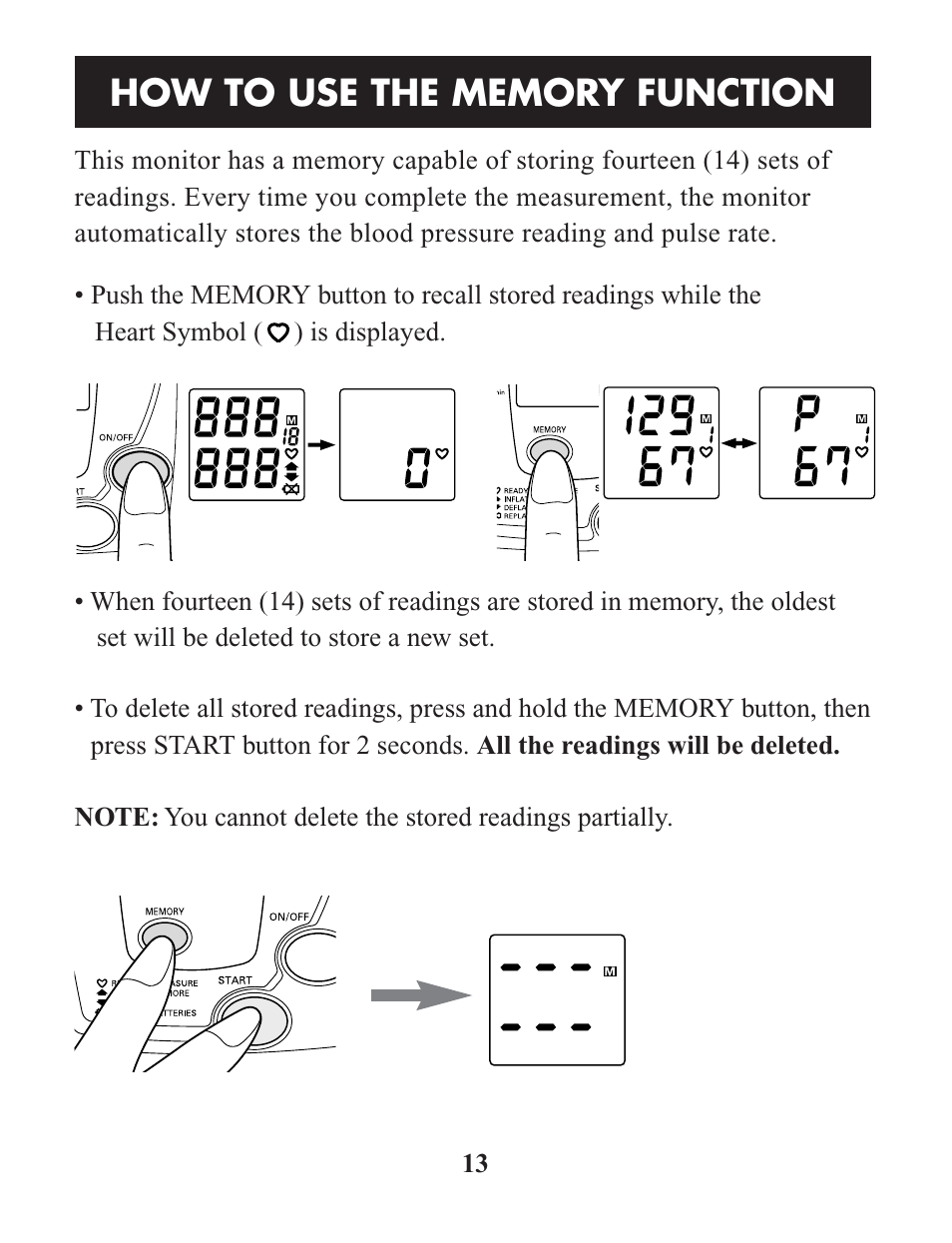 Omron Healthcare HEM-712CLC User Manual | Page 13 / 40