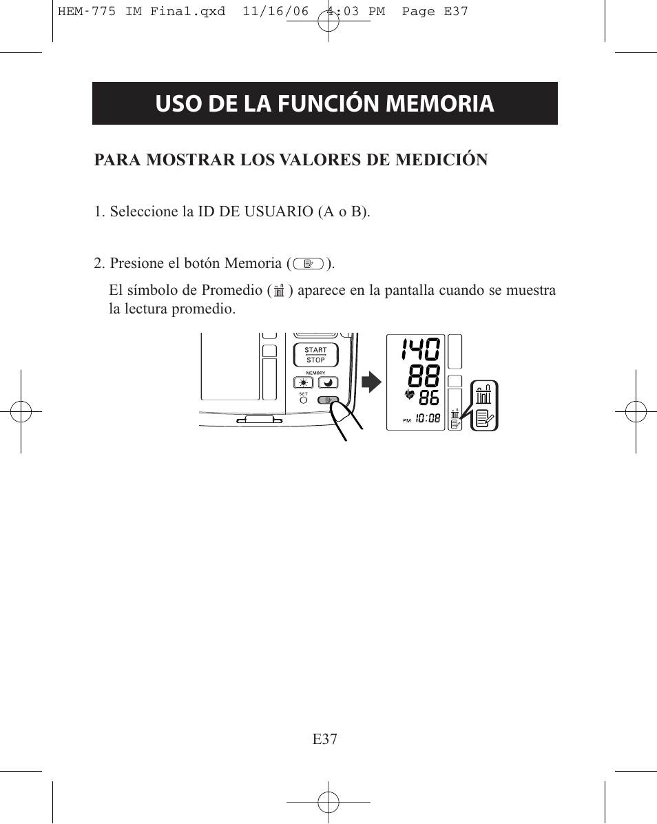 Omron Healthcare HEM-775 User Manual | Page 89 / 104