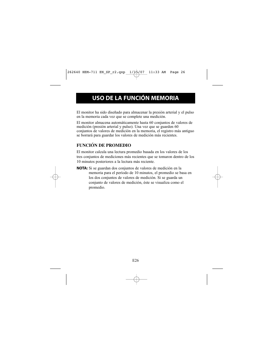 Omron Healthcare HEM-711DLX User Manual | Page 62 / 72