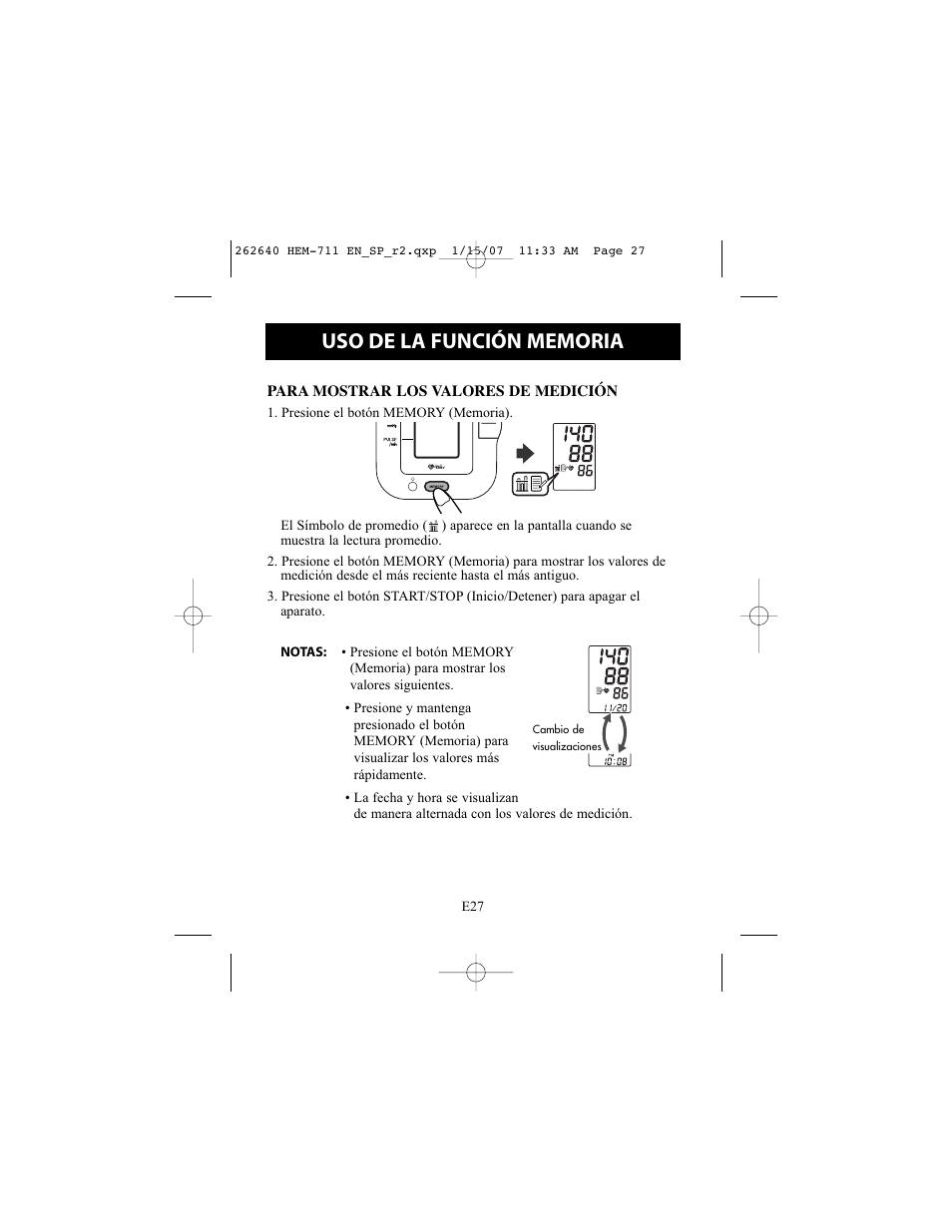 Omron Healthcare HEM-711DLX User Manual | Page 63 / 72