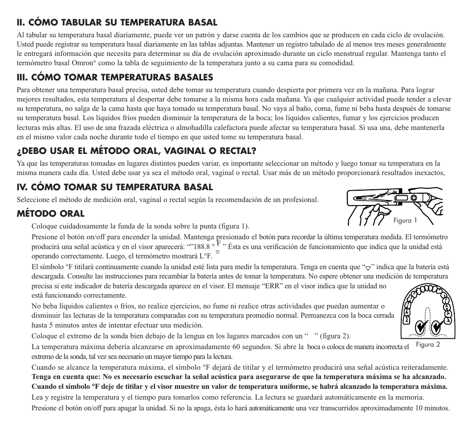 Omron Healthcare MC-301 User Manual | Page 10 / 16