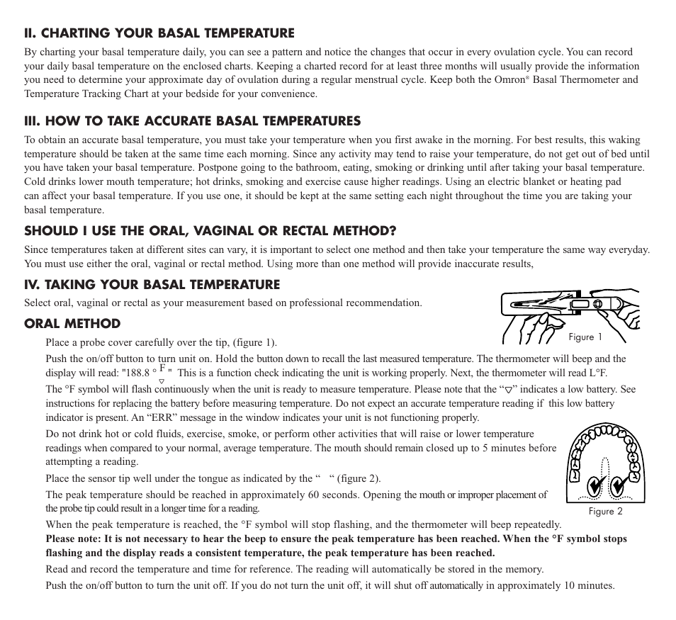 Omron Healthcare MC-301 User Manual | Page 2 / 16