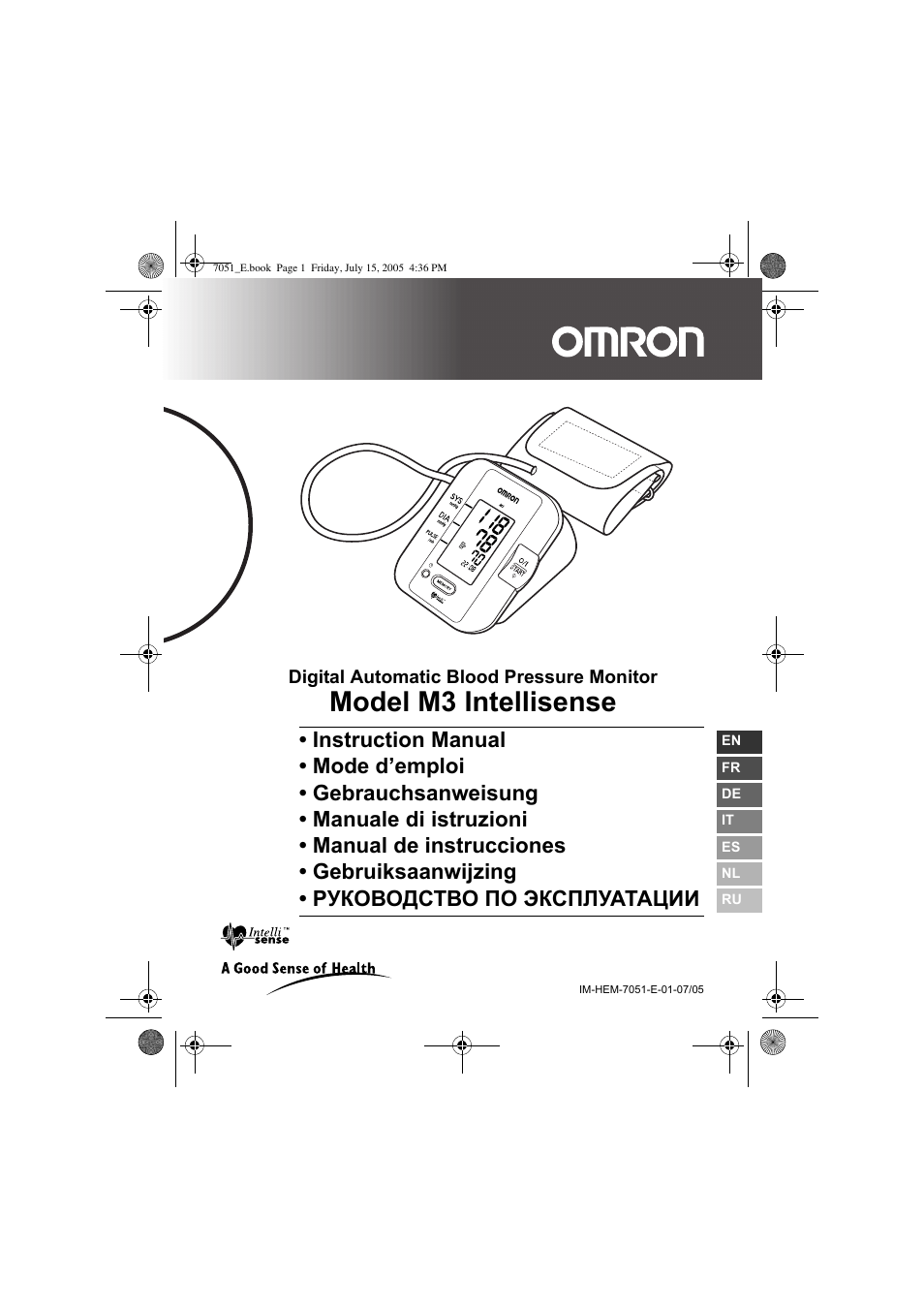 Omron Healthcare M3 User Manual | 38 pages