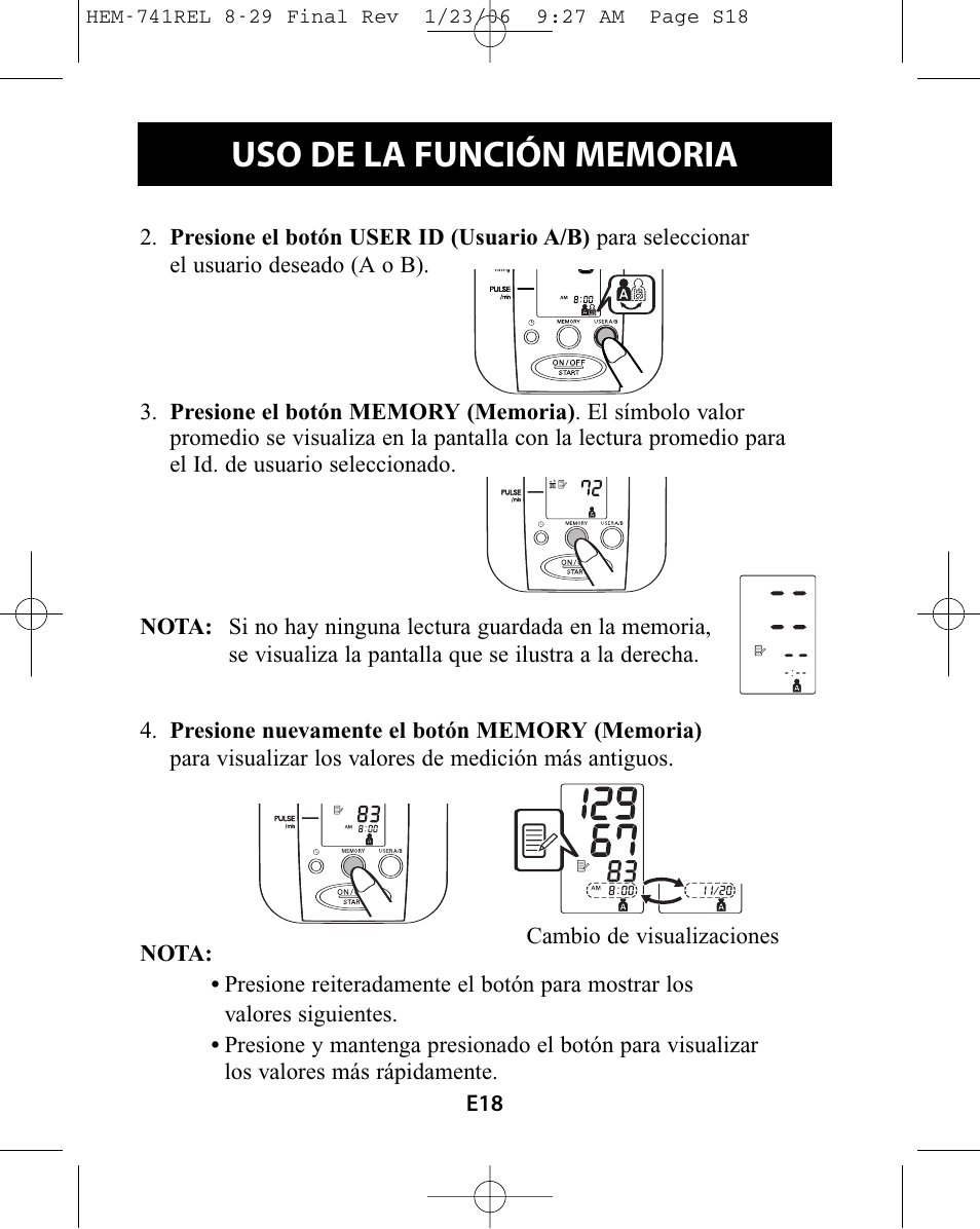 Omron Healthcare HEM-741CREL User Manual | Page 46 / 56