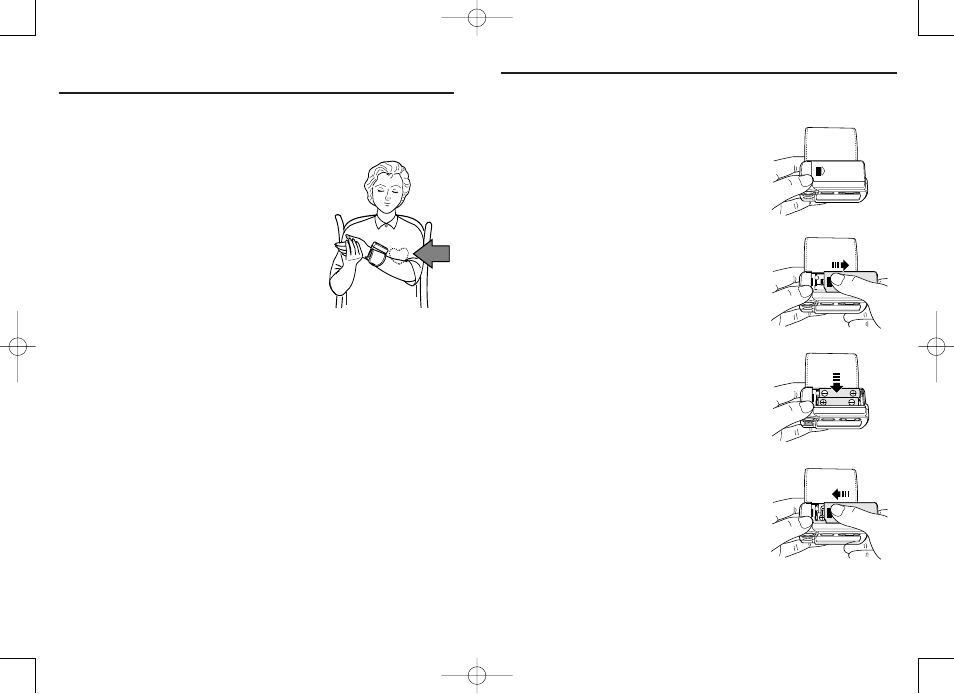 Battery installation, Suggestions before measuring blood pressure | Omron Healthcare HEM-637 User Manual | Page 4 / 17