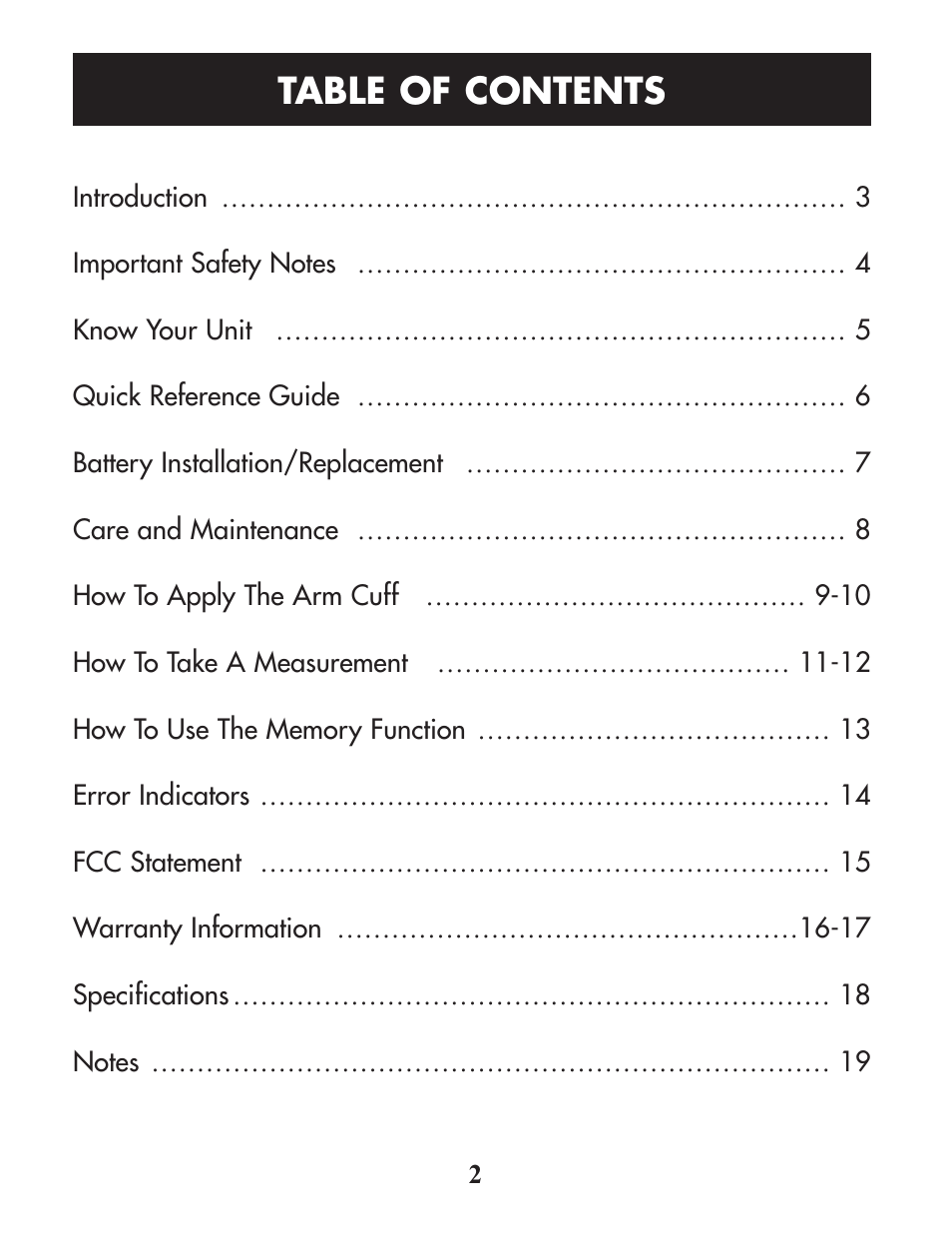 Omron Healthcare HEM-422CRLC User Manual | Page 2 / 40