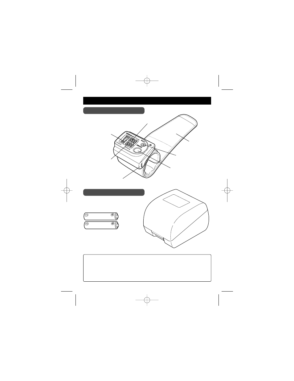 Names of the parts | Omron Healthcare R5 User Manual | Page 23 / 40