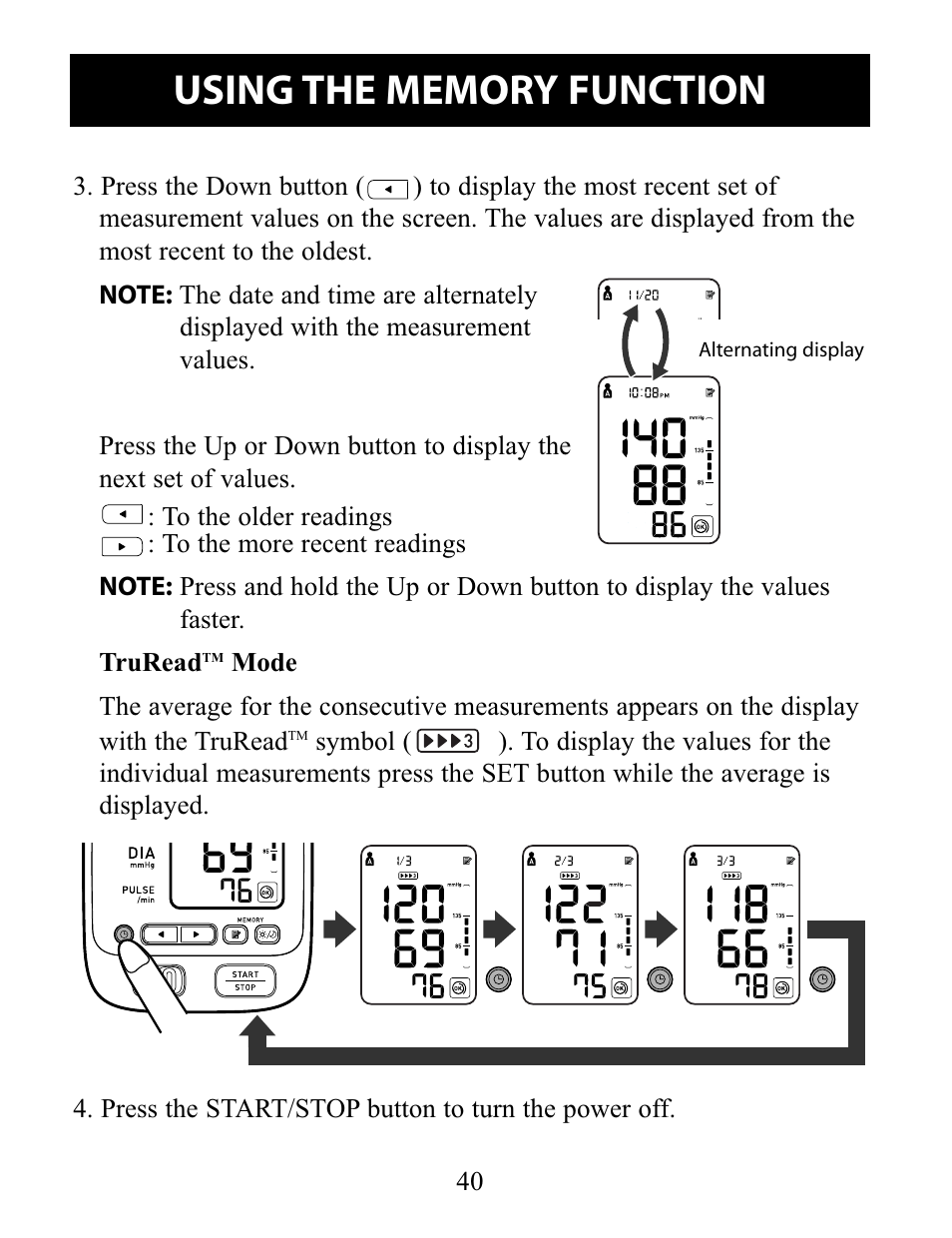 Omron Healthcare 10 SERIES PLUS BP791IT User Manual | Page 40 / 60
