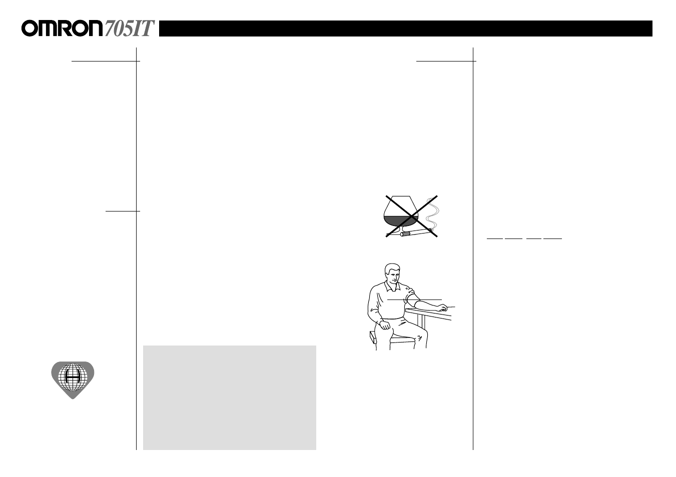 Dear customer contents, English | Omron Healthcare 705IT User Manual | Page 2 / 12
