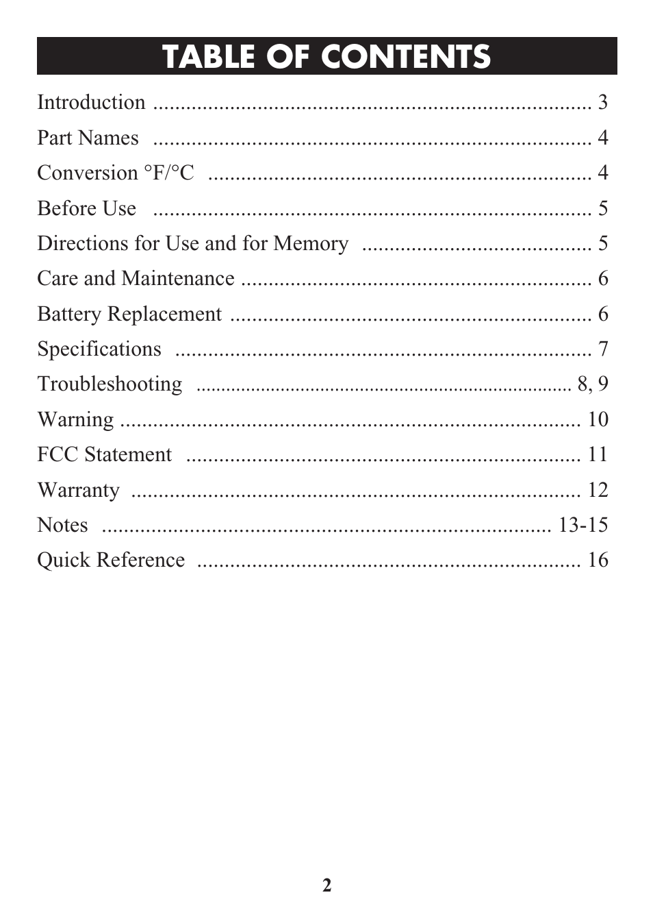 Omron Healthcare MC-514 User Manual | Page 2 / 32