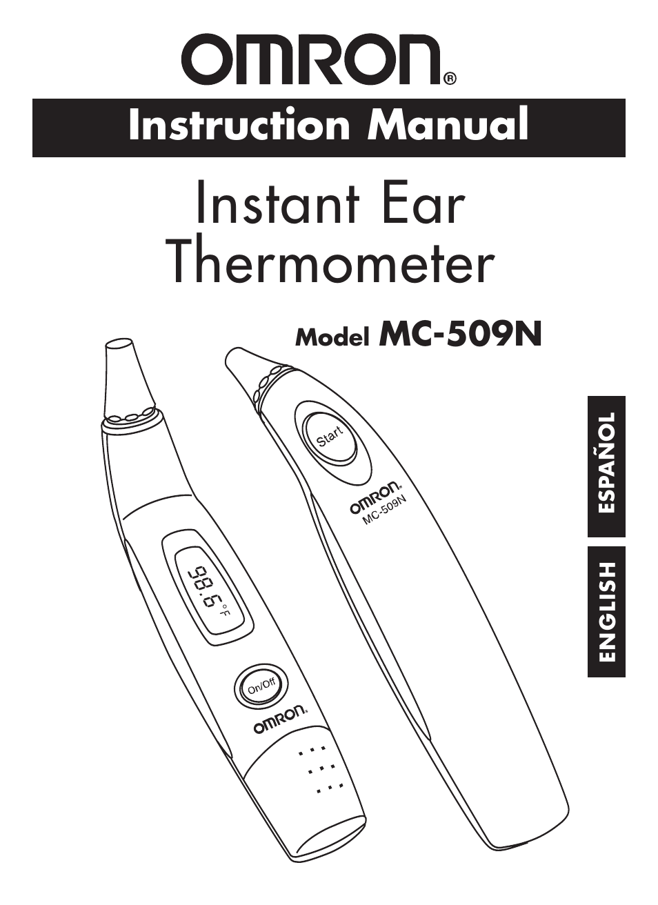 Omron Healthcare MC-509N User Manual | 24 pages