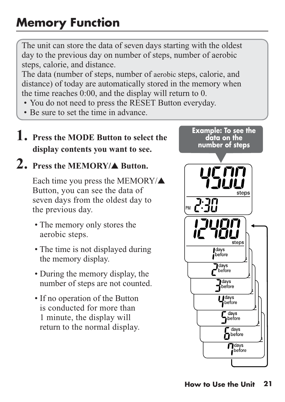 Omron Healthcare HJ-112 User Manual | Page 21 / 28