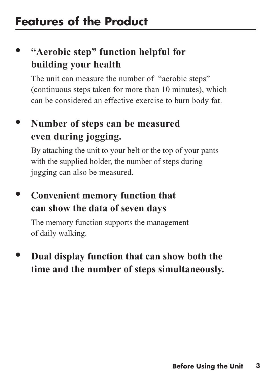 Omron Healthcare HJ-112 User Manual | Page 3 / 28