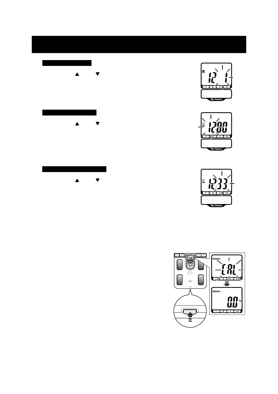 Setting the date and time | Omron Healthcare HBF-514 User Manual | Page 20 / 44