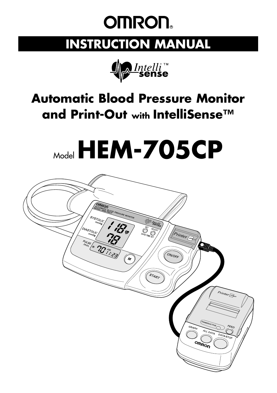 Omron Healthcare OMRON HEM-705CP User Manual | 28 pages