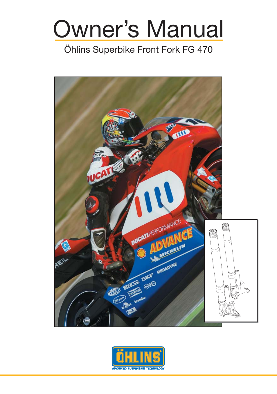 Ohlins FG 470 User Manual | 24 pages