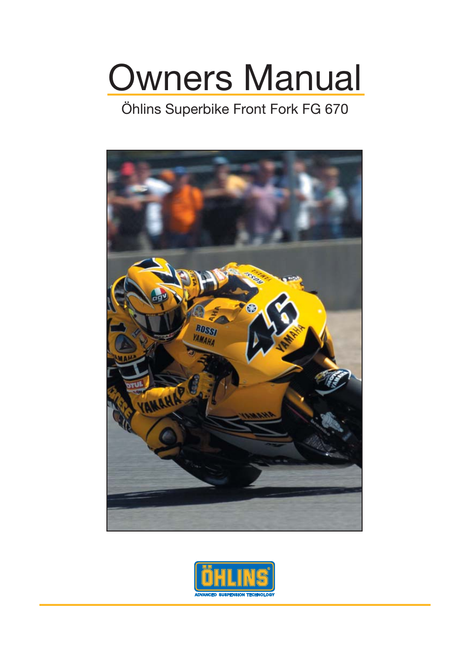 Ohlins FG 670 User Manual | 28 pages