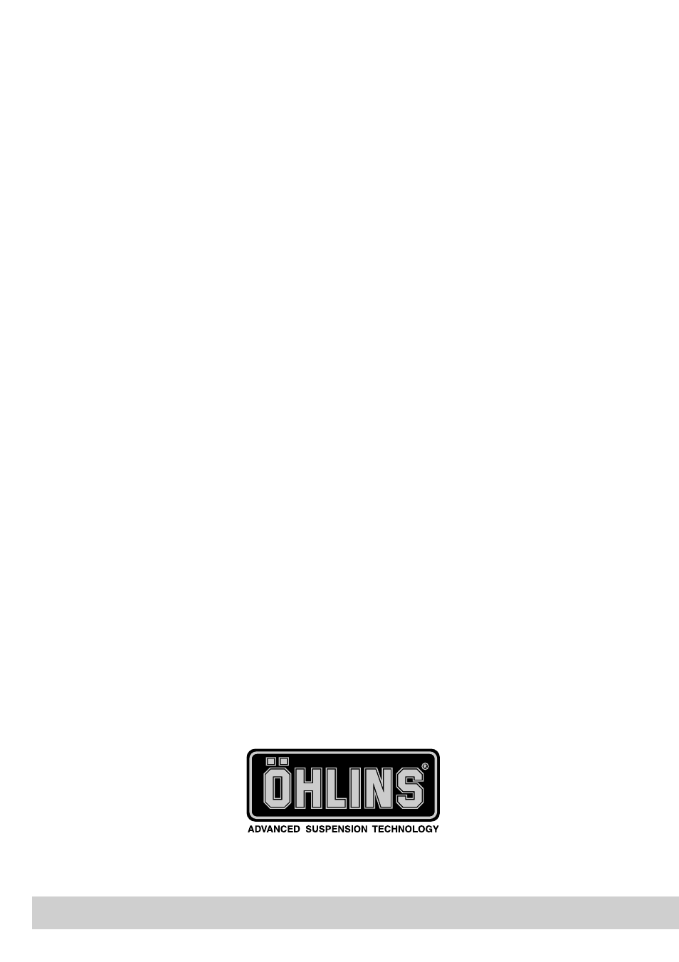 Traction, handling, comfort and safety, Cannondale | Ohlins CANNONDALE FG 9910 User Manual | Page 16 / 16