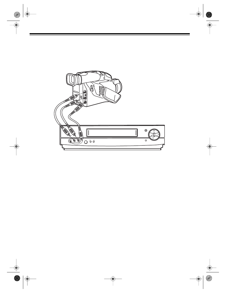 Camcorder connections (model 60 only), Connecting power, Av 2 audio | Video in | Optimus - Katadyn Products Inc. OPTIMUS MODEL 110/MODEL 60 User Manual | Page 12 / 40