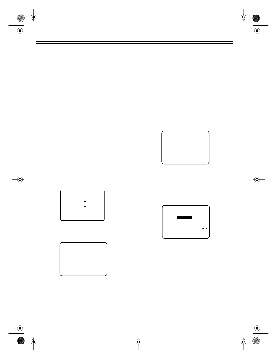 Initial set up, Channel auto set, Setting the on-screen language/ channels/clock | Select language | Optimus - Katadyn Products Inc. OPTIMUS MODEL 110/MODEL 60 User Manual | Page 14 / 40