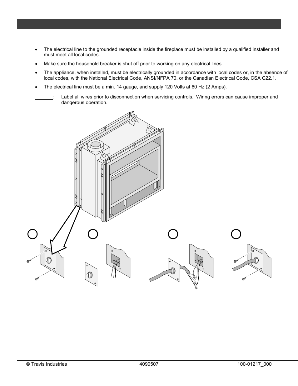 16 installation, Ab c d | Omni Group GREEN SMART 864 User Manual | Page 16 / 72