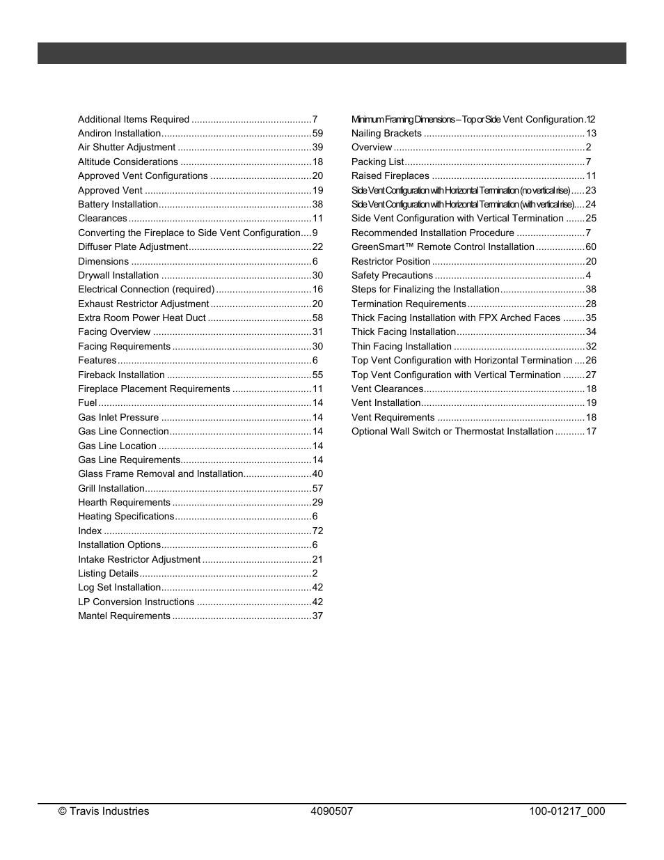 72 index | Omni Group GREEN SMART 864 User Manual | Page 72 / 72