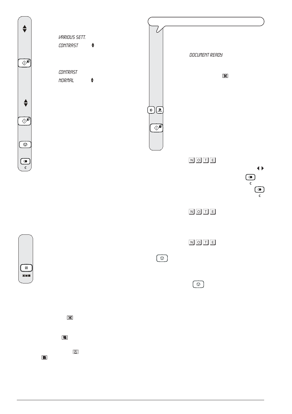 N o t e | Olivetti 145D User Manual | Page 30 / 88