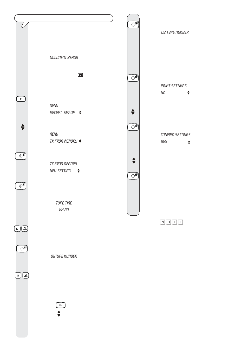 N o t e | Olivetti 145D User Manual | Page 32 / 88