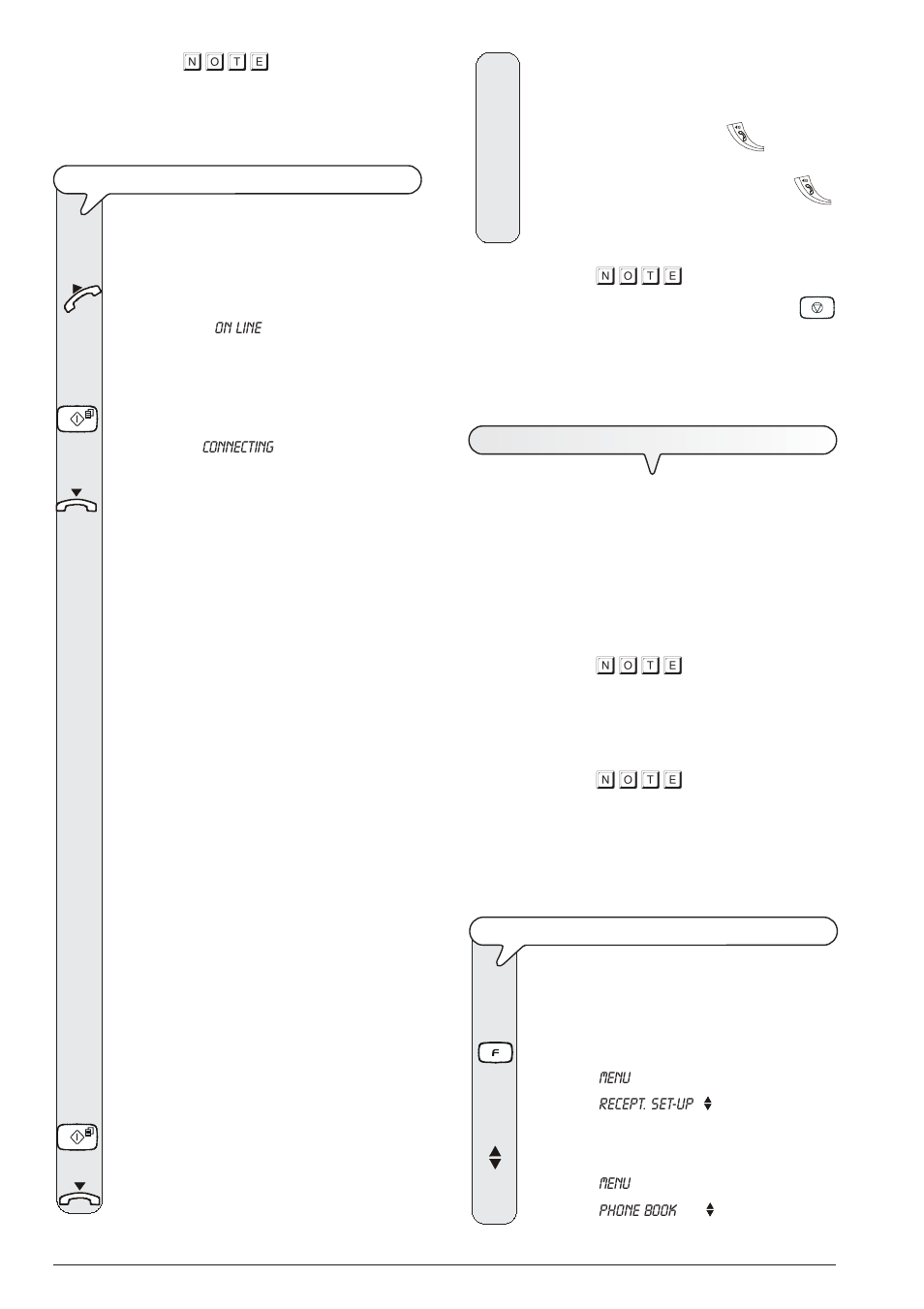 N o t e | Olivetti 145D User Manual | Page 34 / 88