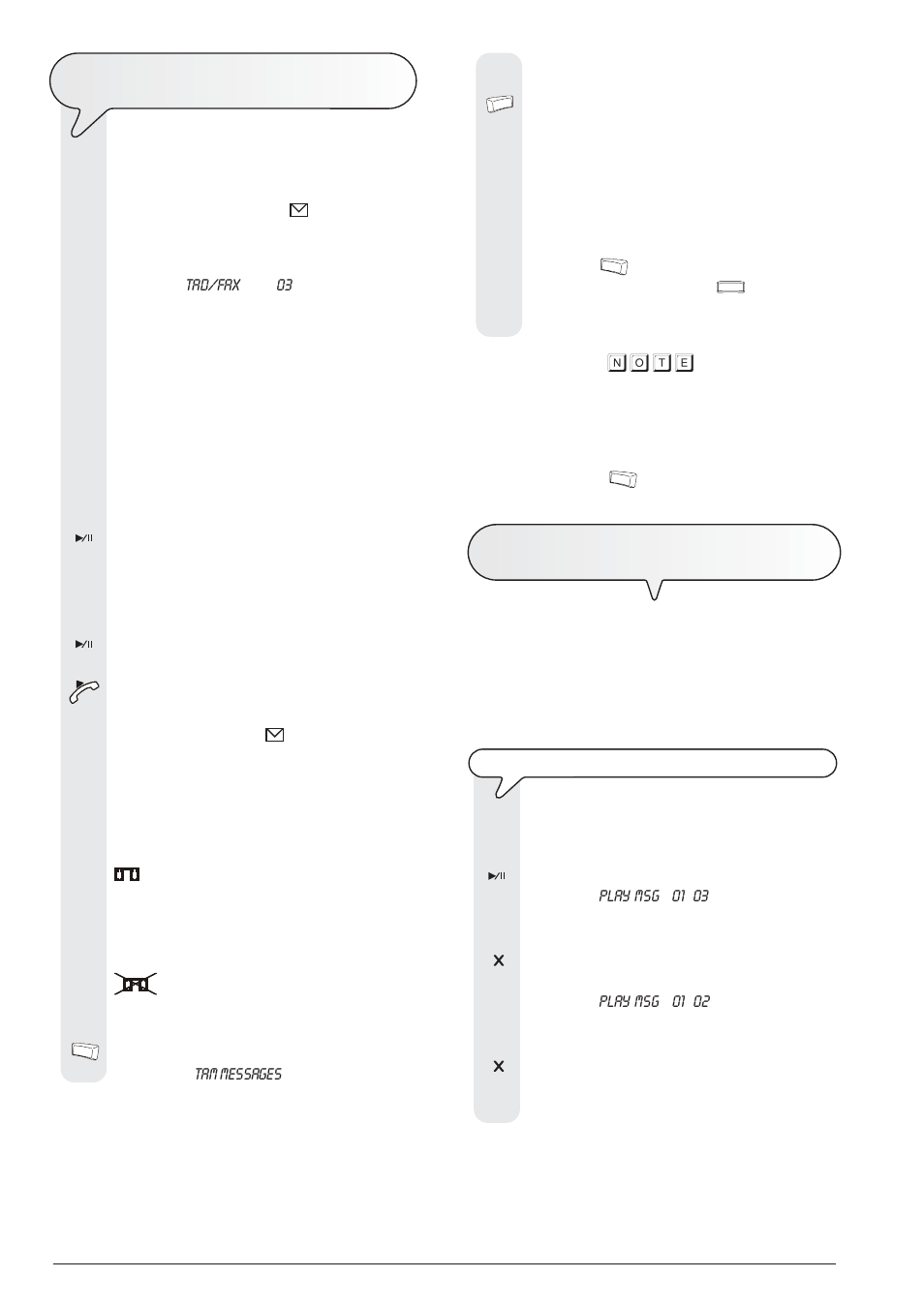 N o t e | Olivetti 145D User Manual | Page 46 / 88