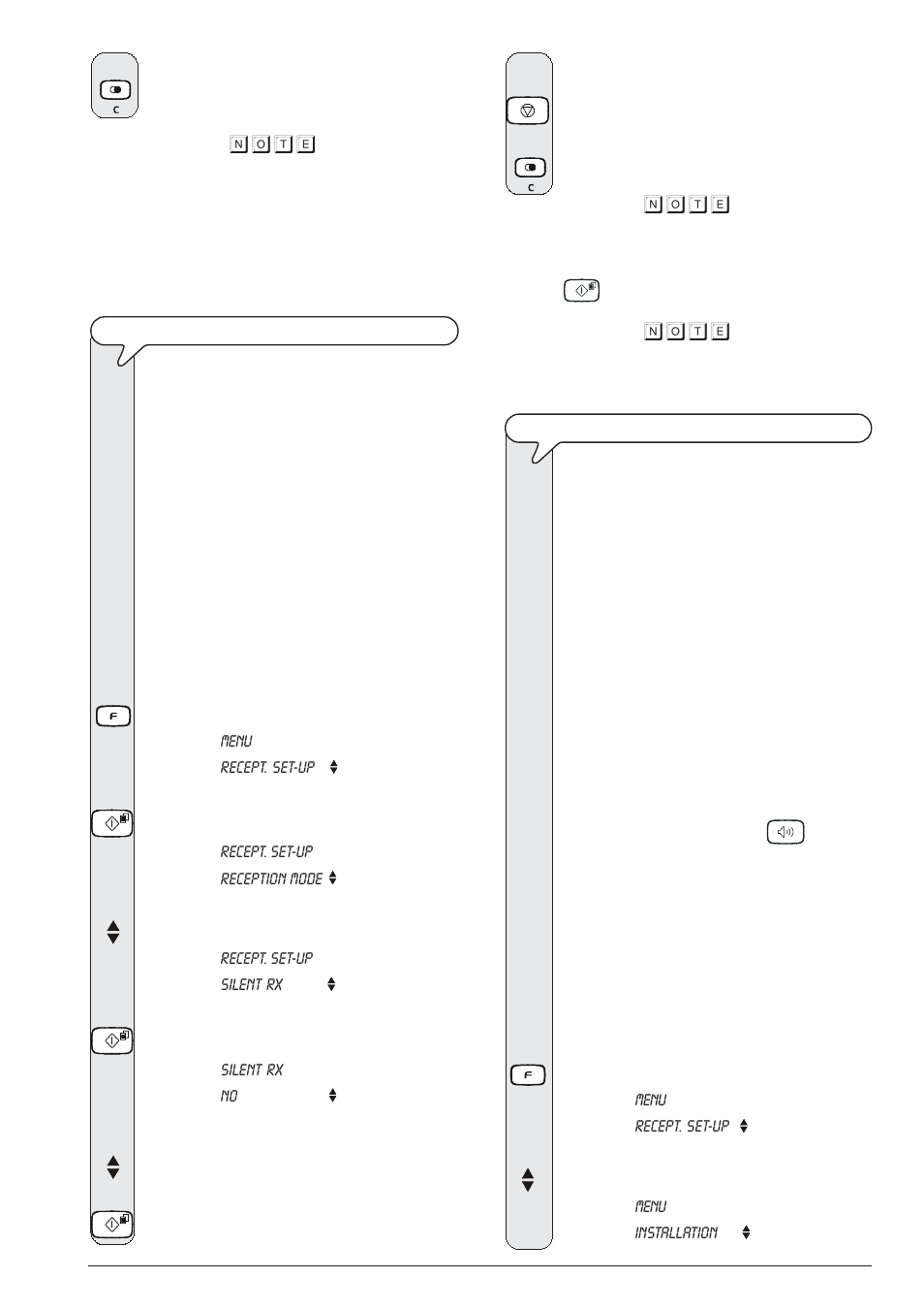N o t e | Olivetti 145D User Manual | Page 51 / 88