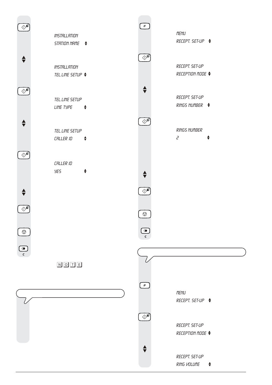 N o t e | Olivetti 145D User Manual | Page 52 / 88