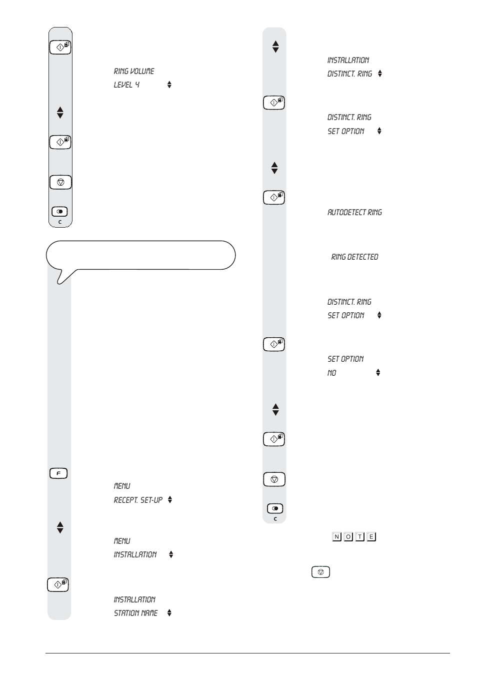 N o t e | Olivetti 145D User Manual | Page 53 / 88